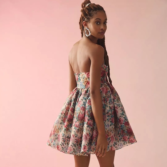 Selkie Strapless Mini Dress - Picture 2 of 5